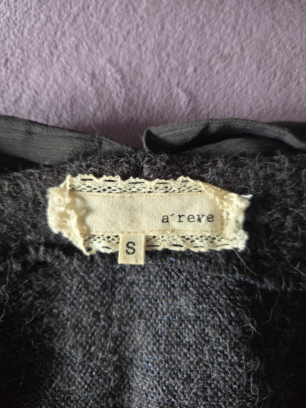A'reve Charcoal Gray Sweater Dress Size S - Picture 9 of 11